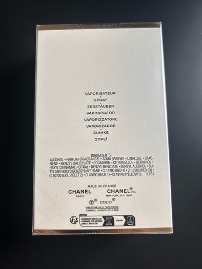 Chanel Coco Mademoiselle Intense 100ml Sealed