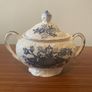 Mason "Ascot in Oak/Hanging Basket" Vintage China Lidded Sugar Bowl Image 3