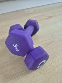 3kg neoprene dumbells