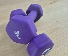 3kg neoprene dumbells