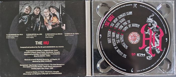 The Hu - The Gereg CD (2019) Digipak Mongolian Folk Metal EX+