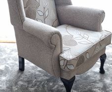 Vintage Fireside Wingback Armchair