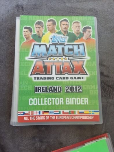 Match attax euro 2012 cards