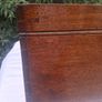 Sheraton Revival Large Mahogany Tea Caddy(Circa 1850) Image 9