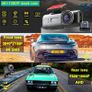 4K Wifi  Dual Dash Cam Front and Rear  WIFI, Night Vision, Parking Monitor Image 2
