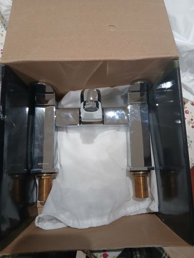 Methven Bath Filler Taps - Chrome - New