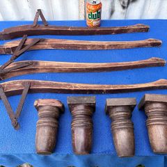 vintage table legs and feet