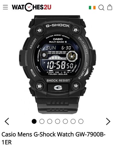 Casio mens Watch GW-7900B-1ER