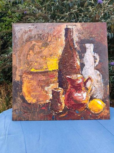 Large Impasto Still Life