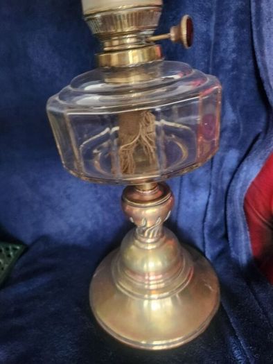 Victorian oil lamps