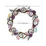 Handcrafted Bohemian small ring shaped Wall Art Decal/Sticker/Art Transfer Image 2