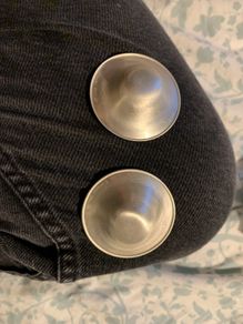 Silverette nursing cups