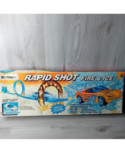 Matchbox Rapid Shot Fire & Ice Play Set 1994 New