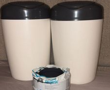 x2 Tommee Tippee Nappy bins
