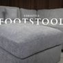 Emme L Shaped Corner Sofa + Movable Stool Image 3