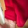 Red long sleeve coctail dress Image 4