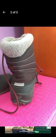 Columbia snow boots unisex size uk 2 small 3
