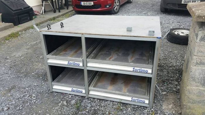 Sortimo draw unit for van