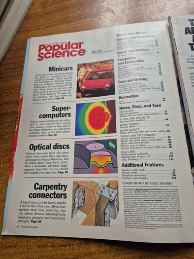 Vintage Popular Science May 1987