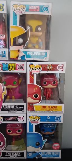 funko pops DC & Marvel