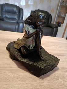 Irish bronze Genesis figurine