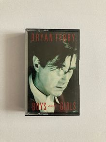Bryan Ferry Boys and Girls Cassette Tape EX/NM