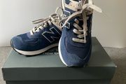 New Balance 574 UK5 1/2 Core Blue White Classics Navy ML574EVN