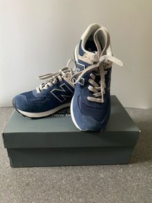 New Balance 574 UK5 1/2 Core Blue White Classics Navy ML574EVN