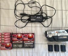 Ultimate Sony Handycam CCD-TRV408E Video Hi8 Bundle (NightShot, 3x Batteries, 9x Tapes)