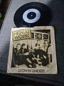 Men at Work Down Under 7 inch single