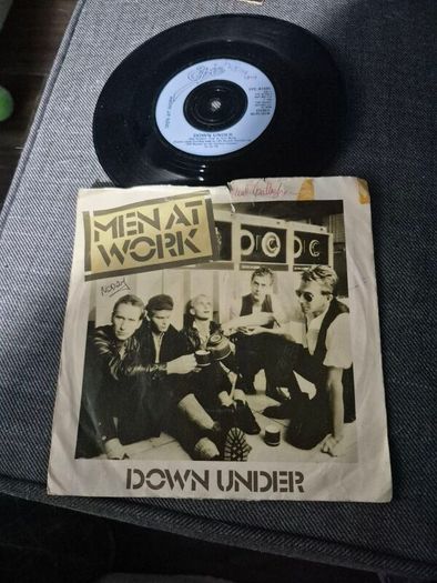 Men at Work Down Under 7 inch single