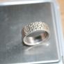 Vintage Sterling Silver 925 Irish Celtic Knot Band Ring Image 5