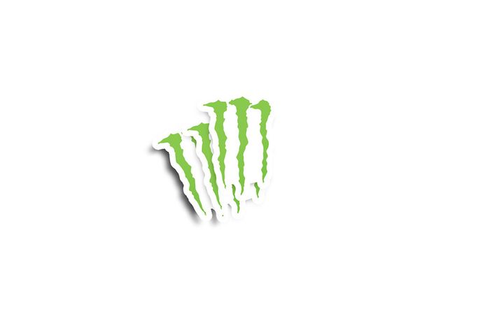 Monster Glossy Stickers 2-Pack