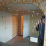 Large Vintage 1960s-Style Wall Mirror with Star Ornaments & Crystal Pendants. Dublin Image 7