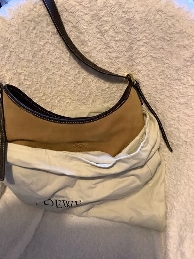 Loewe shoulder bag / suede leather/ new
