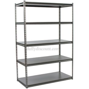 10 Bays Industrial Shelving 1830h x 1220w x 610
