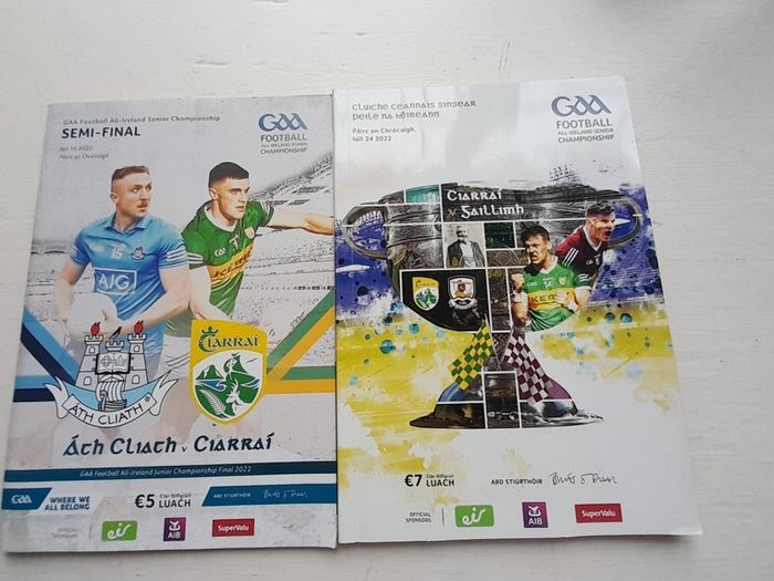 G.a.a. All Ireland Programmes