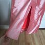 Backless Pink Silk Dress Image 5