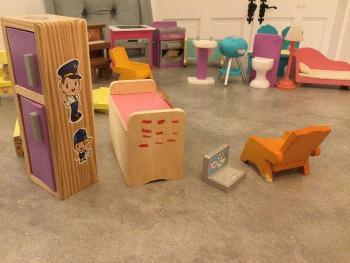 Barbie doll house furniture