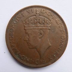 Jersey 1/12 Shilling Coin - King George VI - Shield - 1937 - 1947