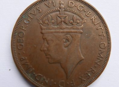 Jersey 1/12 Shilling Coin - King George VI - Shield - 1937 - 1947