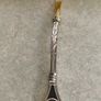 Industria Ornate Metal Tea Strainer Straw, bombilla or bomba, Ice Tea, Mint Julep Image 2