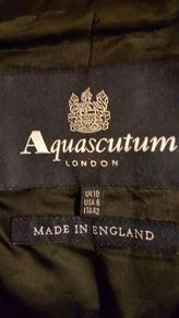 Aquascutum - black ladies trench coat. Size 10. Perfect condition.