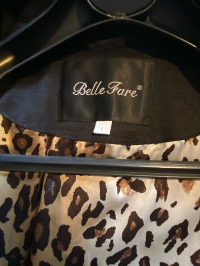 Belle Fare tench coat size L /Uk 12