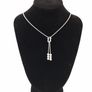 925 vintage sterling silver italian necklace Image 9