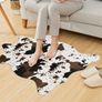 Cow Print Rug Faux Cowhide Area Carpet Animal Print Mat for Living Room Bedroom kitchen Non-Slip 3.6x2.5FT (FREE POSTAGE) Image 6