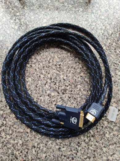 HDMI - DVI 5m Cable (High Quality)