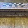 Vintage Chess board and Backgammon crafted by hand Image 6