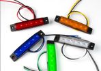 5pcs 9.65cm 6 LED Front Rear Side Marker