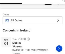 Katseye concerts  tickets